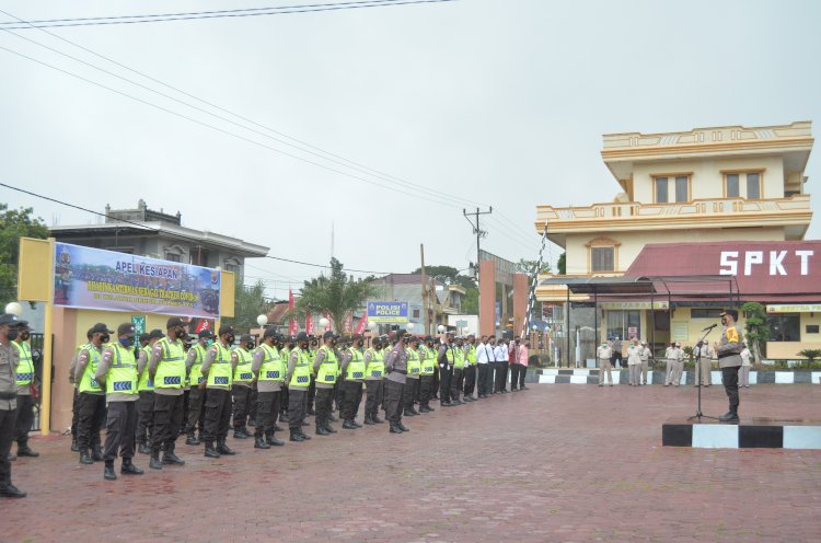 Kapolres TTS Pimpin Apel Kesiapan  Bhabainkamtibmas Sebagai Tracer Covid-19