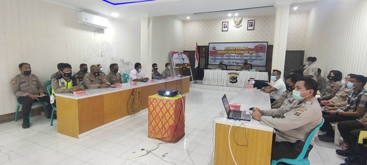 Tingkatkan kemapuan Personil Sebelum pelaksanaan Ops Kepolisian, Polres TTS Menggelar Lat Pra Ops