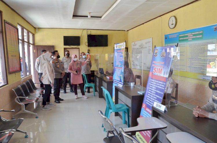 Tim Penilai Nasional Pembangunan Zona Integritas Kemenpan RB Tinjau Wilayah Bebas Korupsi Polres TTS