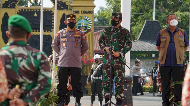 Panglima dan Kapolri Ingatkan Forkompimda Blora Waspadai Lonjakan Kasus Covid-19