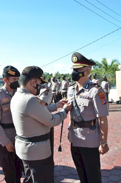 Kapolres TTS Pimpin Sertijab Waka Polres dan Sejumlah Kasat , Kapolsek