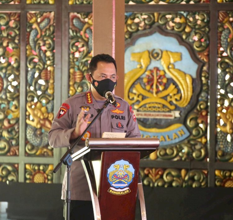 Panglima TNI dan Kapolri Rangkul Tokoh Agama Untuk Tekan Covid-19 di Bangkalan