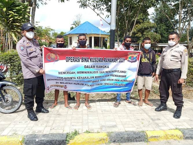 Operasi Bina Kusuma Ranakah -2021, Polres TTS Laksanakan Binluh