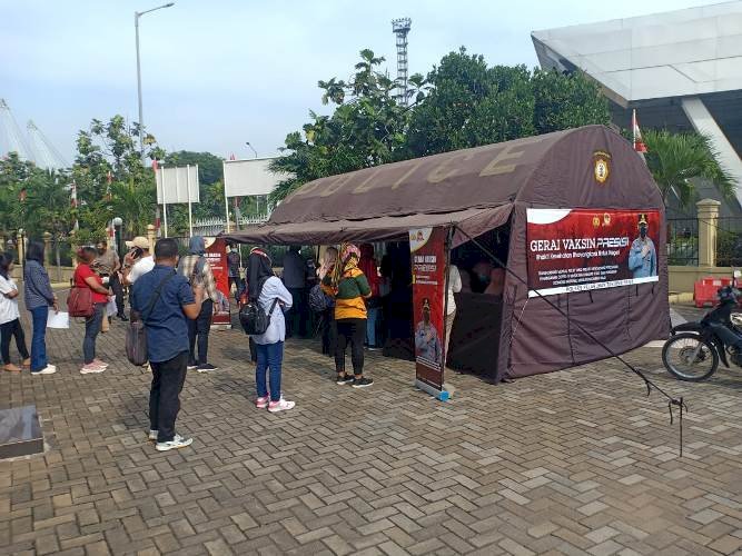 Polri Dirikan Gerai Vaksin Presisi di Polres-Polsek, Gratis dan Tanpa Syarat KTP Domisili