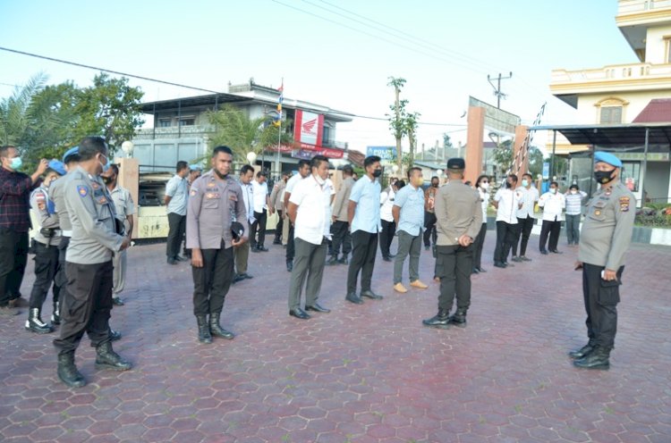 Tingkatkan kedisiplinan Dalam Berpenampilan, Sipropam Polres TTS Pemeriksaan Kerapian