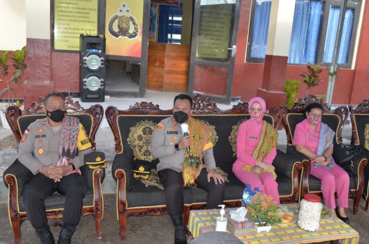 Kunker Keliling 3 Wilayah Polsek ,Kapolres TTS Beri Apresiasi Kepada Para Kapolsek dan Personil Polsek