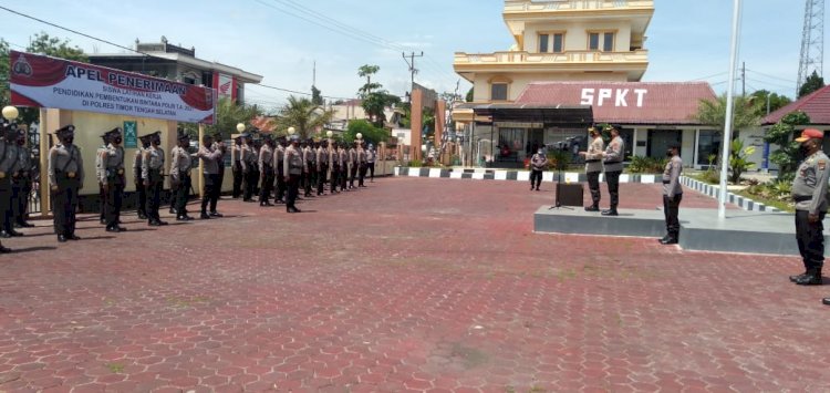 KA SPN Polda NTT Serahkan 49 Siswa Latja Ke Polres TTS