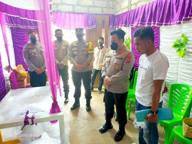 Keluarga Personil Polri Meninggal Dunia, Kapolres TTS Melayat ke Rumah Duka
