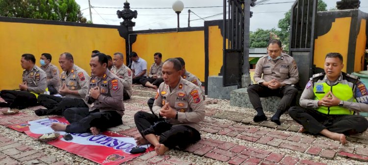 Terus Meningkatkan Iman dan Taqwa, Polres TTS Rutin Binrohtal
