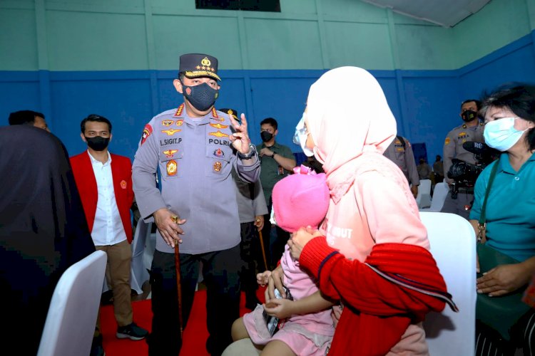 Akselerasi Vaksinasi se-Indonesia, Kapolri Sebut Sebagai Upaya Persiapan Pandemi ke Endemi