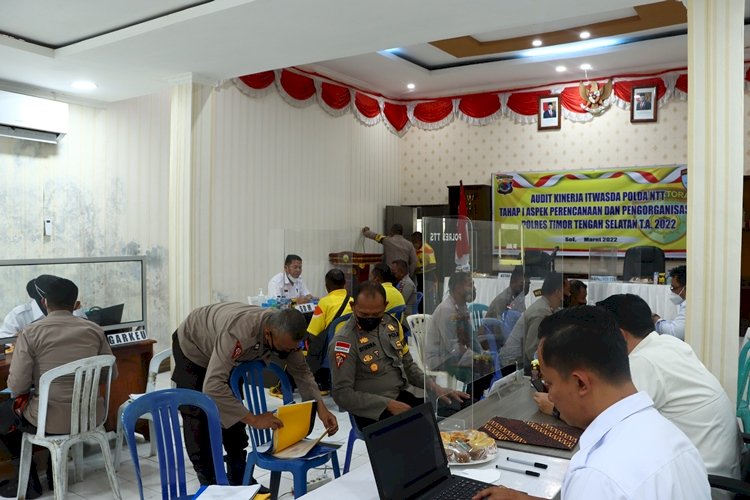 Itwasda Polda NTT Laksanakan Wasrik Di Polres TTS