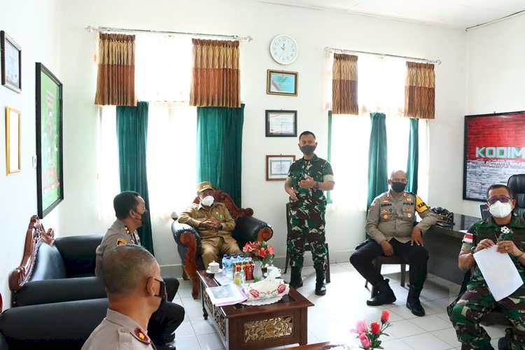 Kunjungan Presiden RI Ke Kab.TTS, Kapolres TTS Rapat Persiapan Bersama Fokopimda