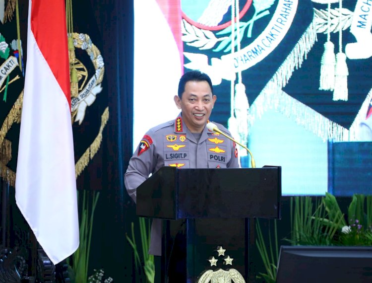 Buka Rakernis Gabungan, Kapolri Harapkan Polri Presisi jadi Lompatan Jauh.