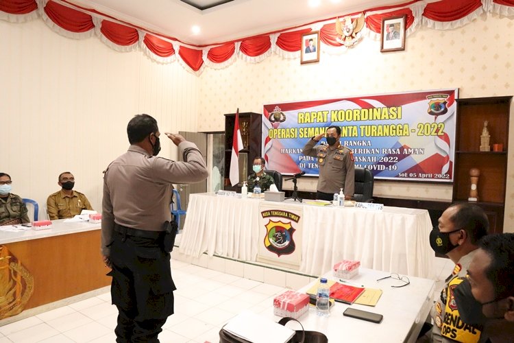 Jelang Perayaan Paskah, Polres TTS Gelar Rakor Bersama Inskait