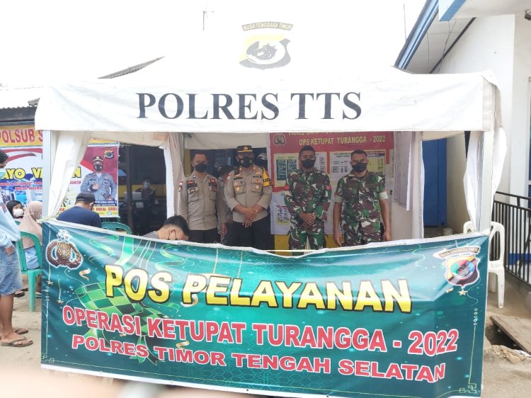 Operasi Ketupat Turangga -2022, Karendal Ops Melaksanakan Pengecekan Pos Yan dan Posdu