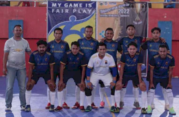 Turnament Futsal Antar Instansi, Polres TTS turunkan 1 Tim