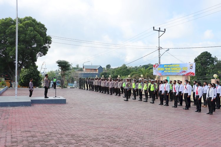 Menandai Dimulainya Ops Patuh Turangga-2022, Polres TTS Laksanakan Apel Gelar Pasukan