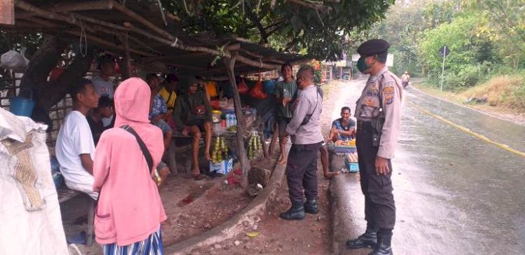 Demi Memberikan Rasa Aman, , Personil Polsek Batu Putih Patroli dialogis