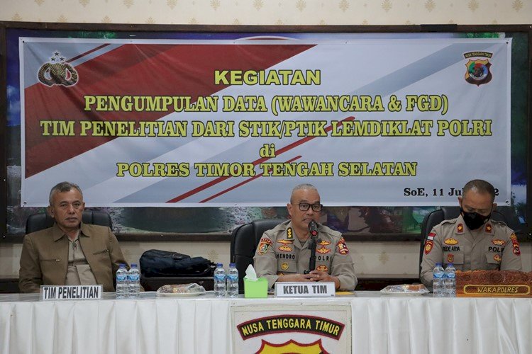 Penegakan Hukum Polri, Tim STIK Lakukan Penelitian