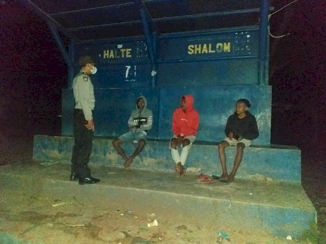 Cegah Kriminalias, Personil Polsek Polen Patroli Malam