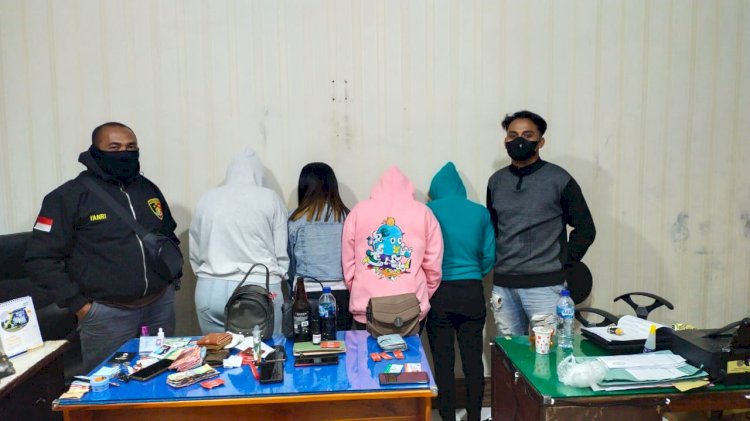 Kurang Dari 24 Jam, Polres TTS Amankan Pelaku Prostitusi Online Dan para PSK