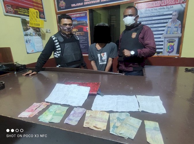 Judi Kupon Putih, Polsek Amanatun Selatan Amankan TSK
