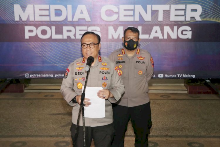 Polri Pastikan Tindak Tegas Pelaku Anarkis Di Luar Stadion Kanjuruhan