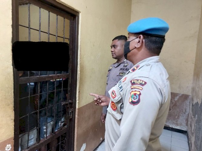 Hindari Hal –hal Yang Tidak Diinginkan, Kasi Propam Cek Tahanan