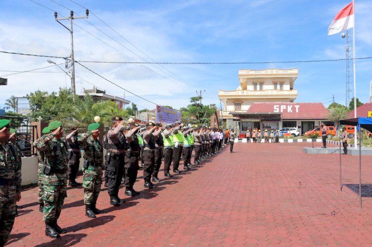 Siap Hadapi Bencana Alam, Polres TTS Gelar Apel Kesiapan
