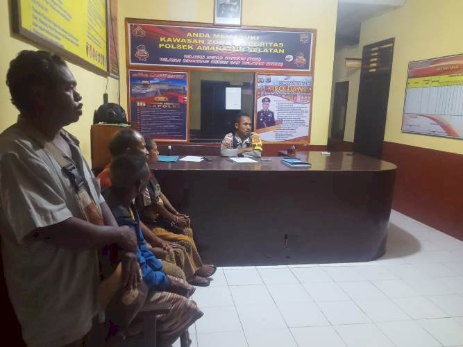 Problem Solving, Bhabinkamtibmas Bantu Mediasi dan Selesaikan Kasus KDRT