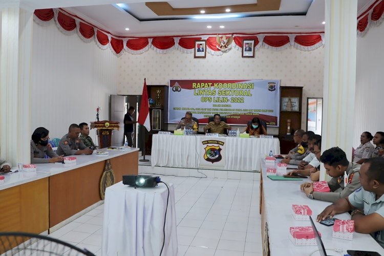 Jelang Nataru, Polres TTS Gandeng Lintas Sektoral Gelar Rakor Ops Lilin 2022