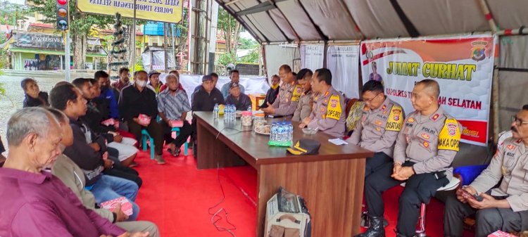 Jumat Curhat, Kapolres TTS Serap Masukan dan Saran   dari Masyarakat Terkait Kamtibmas