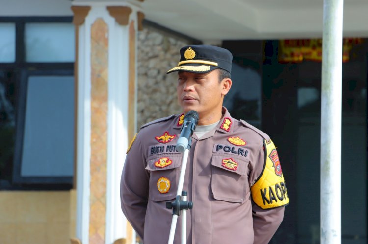 Pimpin Apel Pagi Perdana Tahun 2023, Kapolres TTS: Buka Lembaran Baru Yang Lebih Baik