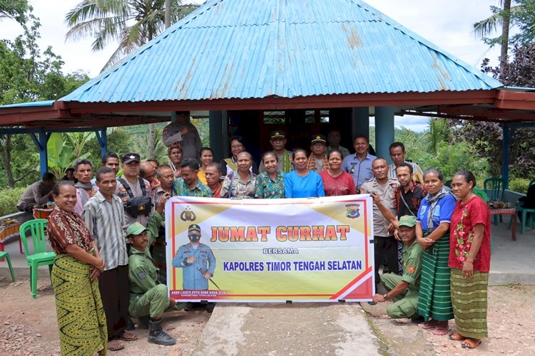 Gelar Jumat Curhat, Warga Beri Apresiasi