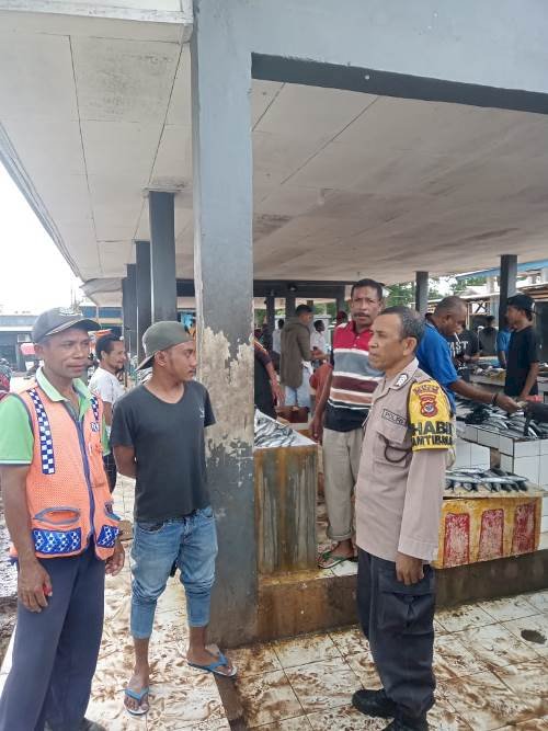 Sambangi Warga Binaan, Bhabinkamtibmas Ajak Perangi Berita Hoax