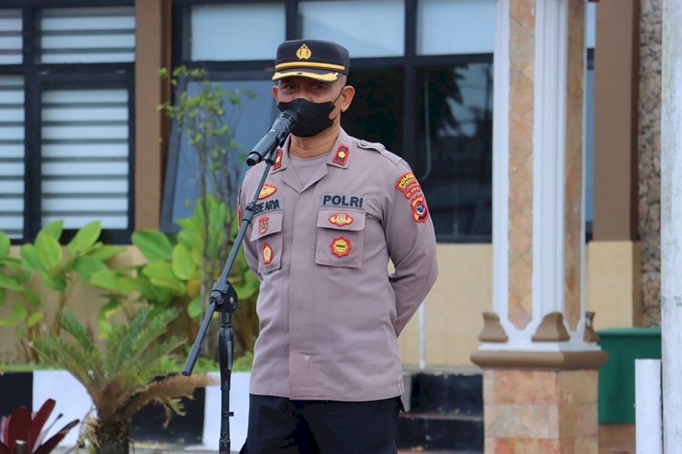 Apel Jam Pimpinan, Waka Polres TTS: Tanamkan Terus kebanggan Jadi Seorang Anggota Polri