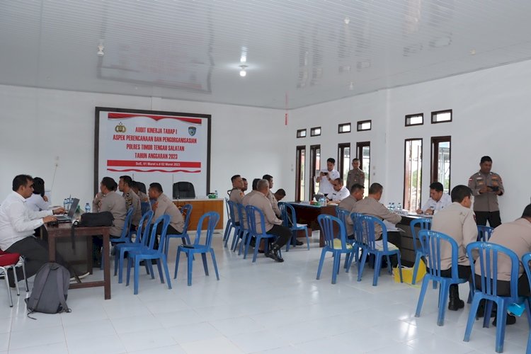 Perencanaan dan Pengorganisasian Yang Mantap, Itwasda Polda NTT Lakukan Audit di Polres TTS