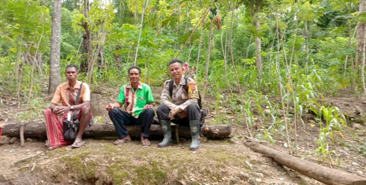 Tingkatkan Silahturahmi dan Kamtibmas, Bhabinkamtibmas Patroli Dialogis