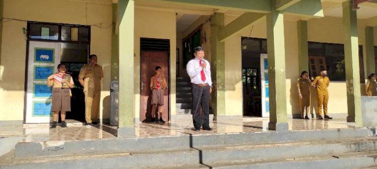 Jadi Irup di SMP Sint Vianney Soe, Ini Pesan Kasat Tahti Polres TTS