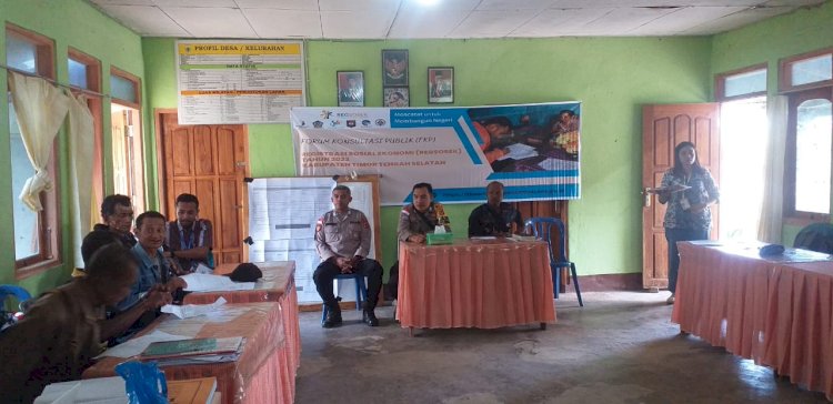 Hadir di tengah Pertemuan Warga, Bhabinkamtibmas Ajak Sama -Sama Jaga Kamtibmas