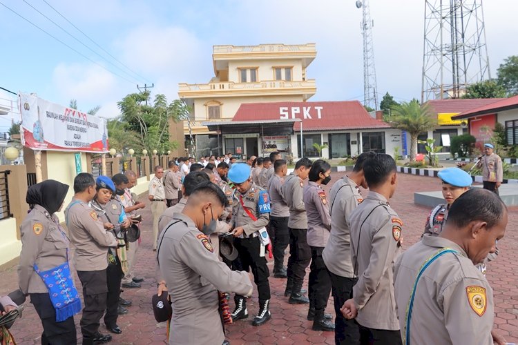 Tingkatkan Disiplin, Sipropam Polres Rutin Gelar Gaktibplin