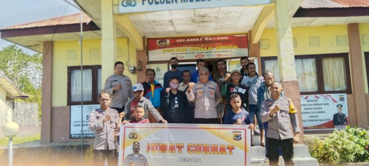 Melalui Jumat Curhat Polsek Mollo Utara Serap Saran Usul Warga