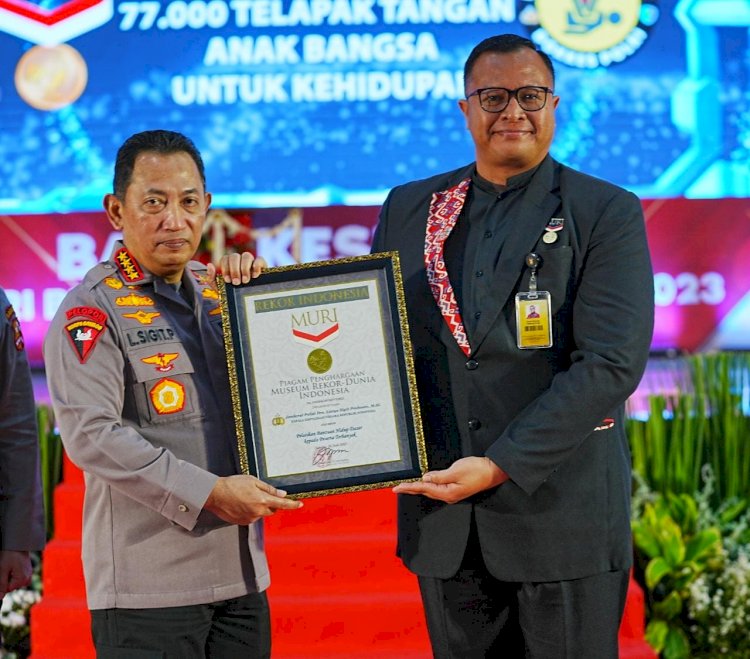 Gelar Baksos Kesehatan, Kapolri: Demi Keselamatan Masyarakat