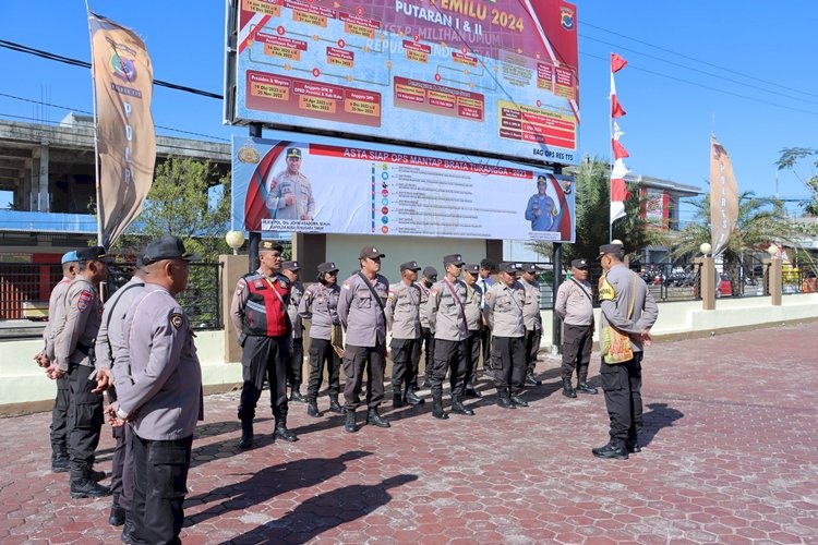 Cegah Kebakaran Hutan, Polres TTS Melaksanakan Operasi Bina Karuna