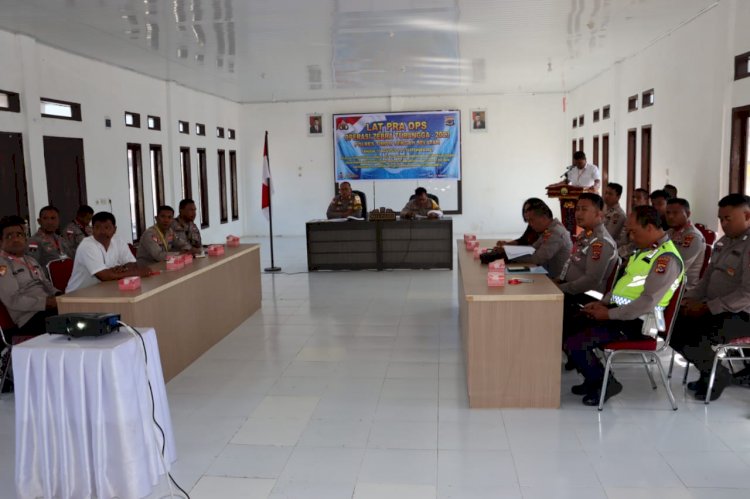 Kesiapan Melaksanakan Operasi Zebra Turangga -2023, Polres TTS Gelar Latpraops