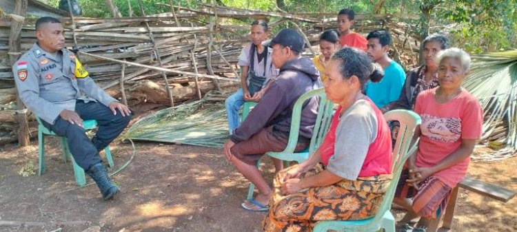 Meningkatkan Silaturahmi, Bhabinkamtibmas Melaksanakan DDS