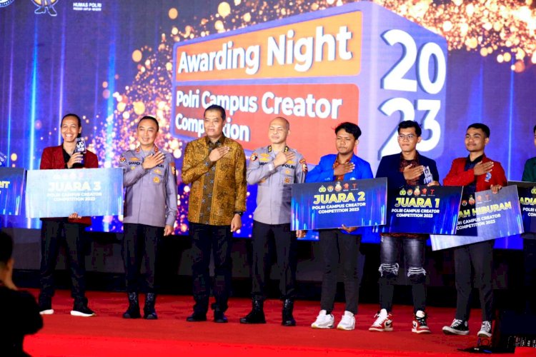 Polri Campus Creator Competition 2023 Jadi Ajang Generasi Muda Berkreasi