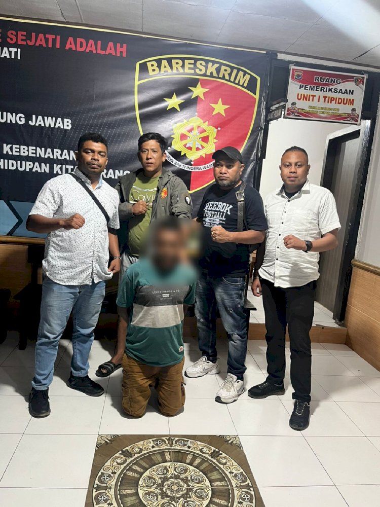 Tim Jatanras Polres TTS Berhasil Bekuk Pelaku Yang di Duga  Perkosa Sepupuh Kandung Yang Disabilitas