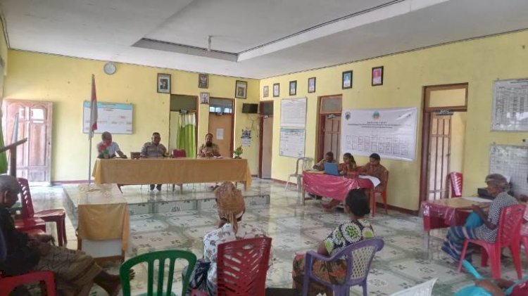 Problem Solving, Bhabinkamtibmas Bantu Mediasi Kasus Sengketa Tanah