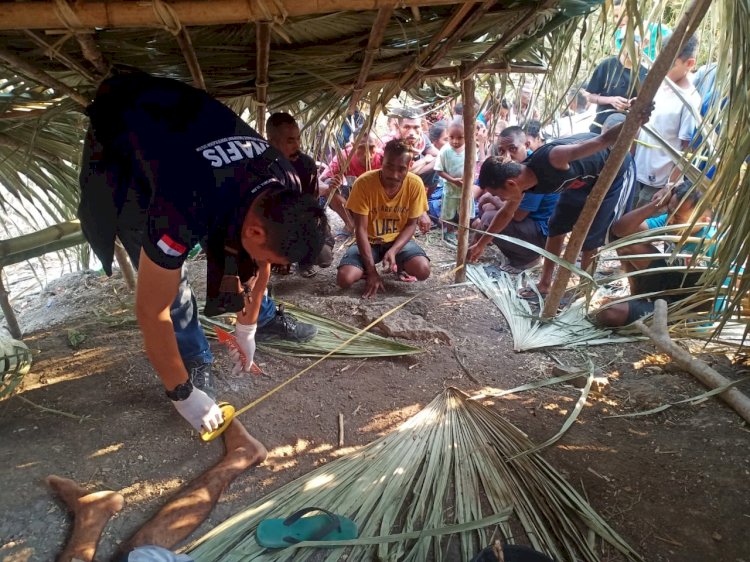 Hasil Olah TKP Dan Keterangan  Saksi, Polres TTS Tetapkan Tersangka Kasus Pembunuhan